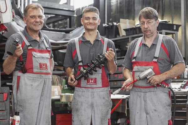Werkstatt-Serviceteam