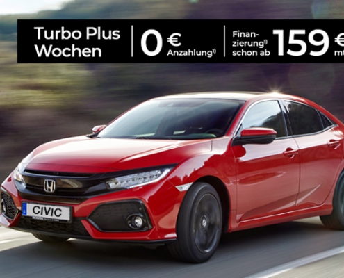 Honda Civic Turbo Plus Wochen | Autohaus Braun Lampertheim-Hüttenfeld